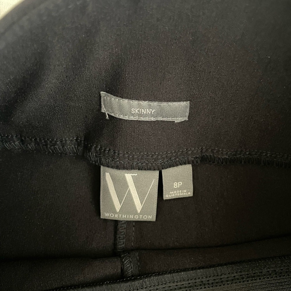 Worthington 8P Dress Leggings Stretchy Skinny Office Formal Business Boss Girl - Picture 7 of 7